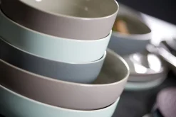 Ritzenhoff & Breker Pastaschale JASPER 4er Set grau/ weiß