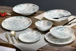 Ritzenhoff & Breker Pizzateller LUIGI 30 cm beige/blau