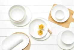 Ritzenhoff & Breker Servierplatte SKAGEN rund weiß