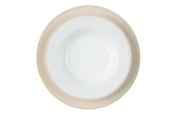 Ritzenhoff & Breker Suppenteller GEO Porzellan beige