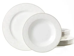Ritzenhoff & Breker Tafelservice ISABELLA 12-teilig cremeweiß