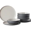Ritzenhoff & Breker Tafelservice JASPER 8-teilig grau