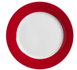 Ritzenhoff & Breker Teller flach DOPPIO 6er Set rot
