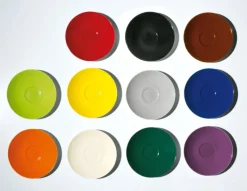 Ritzenhoff & Breker Teller flach DOPPIO 6er Set rot