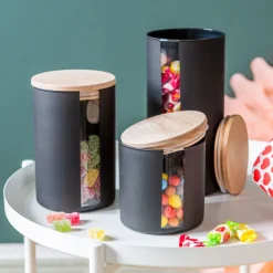 Ritzenhoff & Breker Vorratsdose JYTTE 1000 ml schwarz