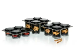 Ritzenhoff & Breker Vorratsglas MARA 4er Set 350 ml Glas rund