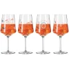 RITZENHOFF Aperitifglas SOMMERRAUSCH 4er Set Illustatrionen Kristallglas