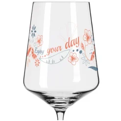 RITZENHOFF Aperitifglas SOMMERRAUSCH 4er Set Illustatrionen Kristallglas