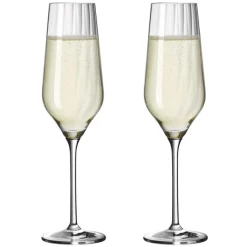 RITZENHOFF Champagnerglas STERNSCHLIFF 2er Set
