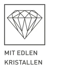 RITZENHOFF Champagnerglas BRILLIANTNACHT R. BOHNENBERG mit edlen Kristallen