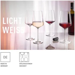 RITZENHOFF Weinglas Set LICHTWEISS 8-teilig