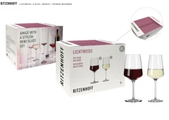 RITZENHOFF Weinglas Set LICHTWEISS 8-teilig