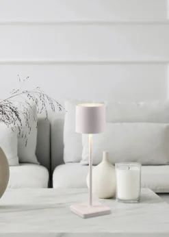 Reality RL RL Akku LED Tischlampe FERNANDEZ weiß