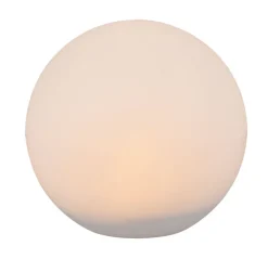 Reality RL RL LED Solarlampe MELO 30 cm weiß