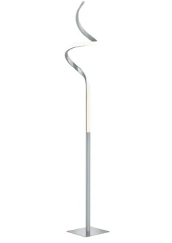 Reality RL RL LED Stehlampe COURSE nickelfarbig