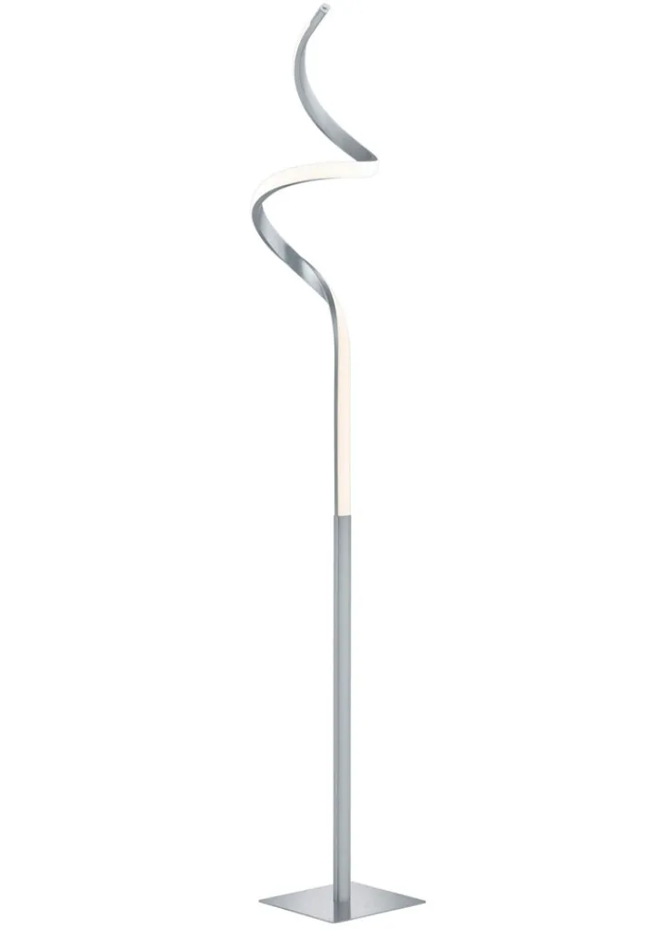 Reality RL RL LED Stehlampe COURSE nickelfarbig