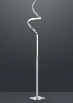 Reality RL RL LED Stehlampe COURSE nickelfarbig