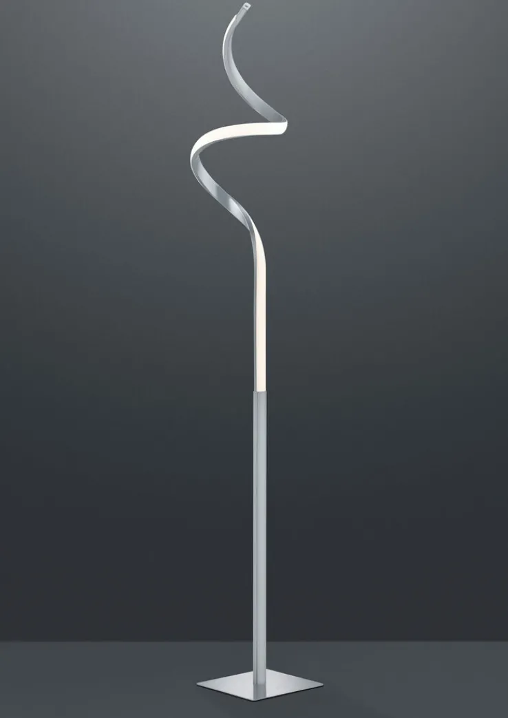 Reality RL RL LED Stehlampe COURSE nickelfarbig