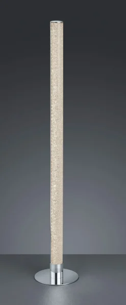 Reality RL RL LED Stehlampe LEIA mit Fernbedienung 104 cm Metall/Acryl chromfarbig/transparent