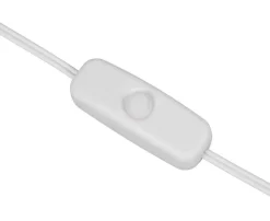 Reality RL RL LED Tischlampe Lando, Metall, 28 x 28 x 12 cm Weiß