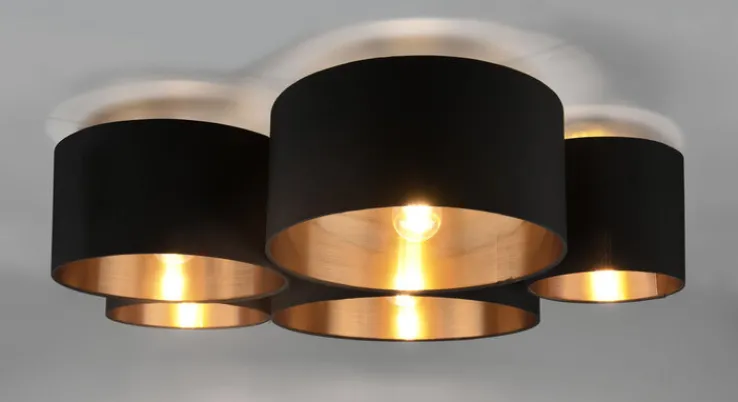 Reality RL RL Retrofit Deckenlampe CARLTON 5-flg