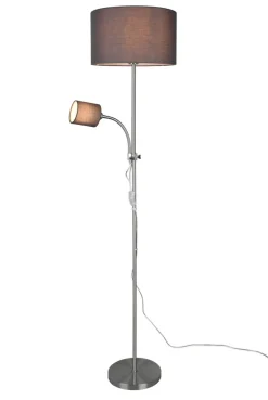 Reality RL RL Retrofit Stehlampe OWEN nickelfarbig