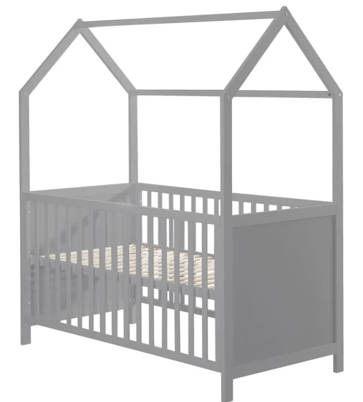 roba Babybett HAUSBETT 70 x 140 cm taupe