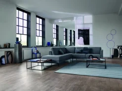 ROLF BENZ Couchtisch 985 Nussbaum /Naturstein