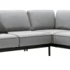 ROLF BENZ Ecksofa MERA 267 x 192 cm Stoffbezug signalgrau