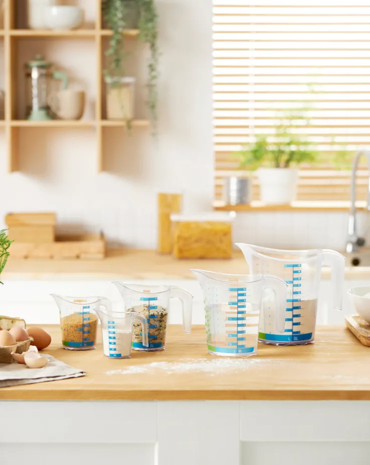 rotho Messbecher DOMINO 0,15 Liter Kunststoff