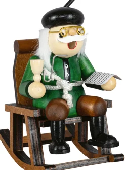 SAICO Dekofigur OPA im SCHAUKELSTUHL 8,5x13,5x16 cm