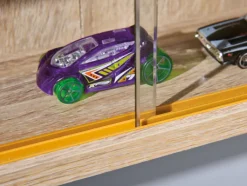 Sammlervitrine FABIO 80x60x9,5 cm Dekor Sonoma-Eiche