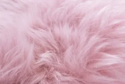 Schaffell UNIKAT ISLAND 60 x 85 cm altrosa