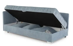 QUARTIER Schlafsofa LINA 207 cm aquablau