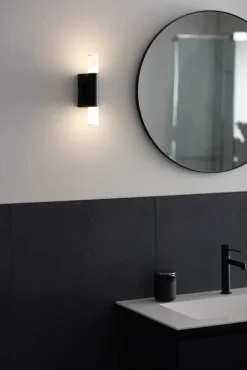 SCHÖNER-WOHNEN-Kollektion SCHÖNER WOHNEN-Kollektion LED Badlampe Wand TWICE 7 cm schwarz
