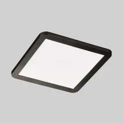 SCHÖNER-WOHNEN-Kollektion SCHÖNER WOHNEN-Kollektion LED Badlampe Decke FLAT 30 x 30 cm schwarz