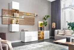 SCHÖNER-WOHNEN-Kollektion SCHÖNER WOHNEN-Kollektion Wohnwand YONNA mit Glasboden