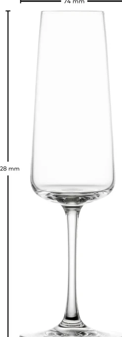 SCHOTT ZWIESEL Sektglas MIOVINO 4er Set 260 ml Kristallglas