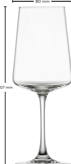 SCHOTT ZWIESEL Weißweinglas MIOVINO 4er Set 380 ml Kristallglas