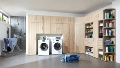 QUARTIER Schrankaufsatz 45 x 40 x 54 cm Holznachbildung braun