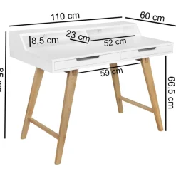 Schreibtisch 110 x 60 cm