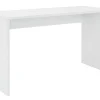 Schreibtisch 130 x 75 cm weiß matt