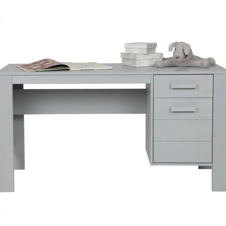 Schreibtisch DENNIS 141 x 74 cm hellgrau