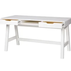 Schreibtisch NIKKI 140 x 75 cm weiß