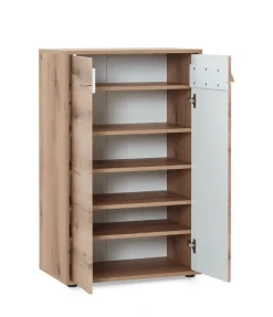 Schuhschrank PERADO 64 x 101 cm Evoke Eiche-Dekor