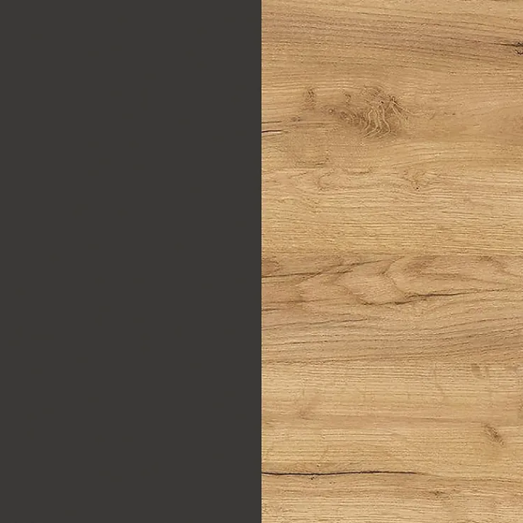 Schuhschrank SARAH 100 x 129 cm Braun/Graphit