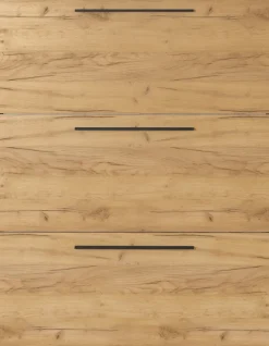 Schuhschrank SARAH 100 x 129 cm Braun/Graphit