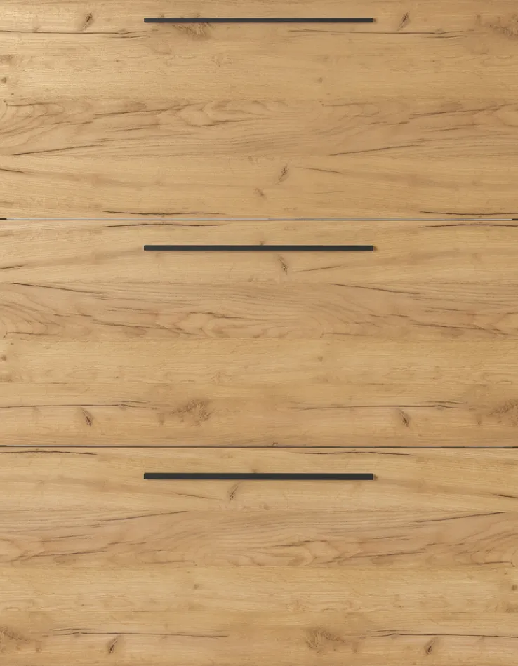 Schuhschrank SARAH 100 x 129 cm Braun/Graphit