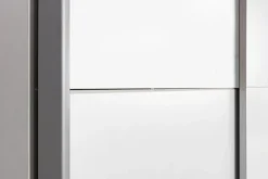 QUARTIER Schwebetürenschrank CHANCE 170 x 195 x 59 cm Nachbildung weiß