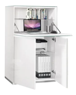 Sekretär MODENA 75 x 114 x 38 cm weiß